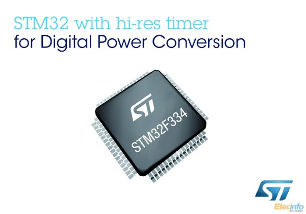 ST新聞稿8月6日 圖片——意法半導體(ST)推出STM32數(shù)控電源微控制器，讓云端應用設計變得更節(jié)能環(huán)保